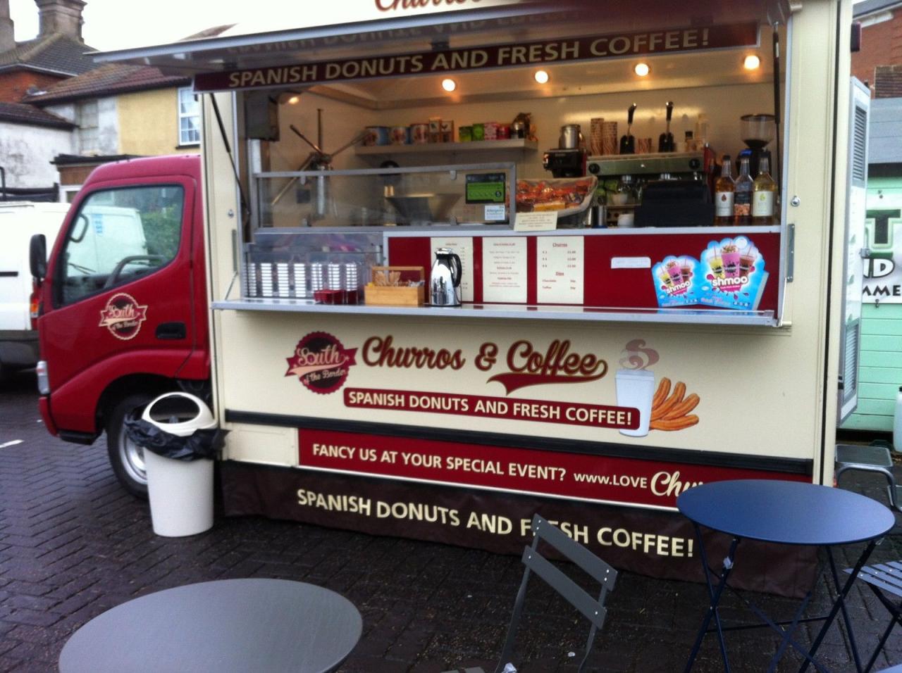 Churros van for sales sale uk